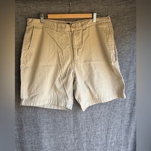 Patagonia Men's Beige Flat Front Shorts